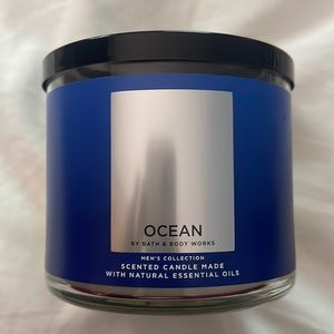 Bath & Body Works Ocean 3 Wick Candle, 14.5 oz